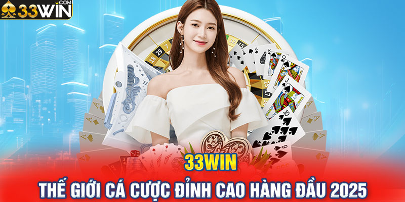 33WIN - Thế giới cá cược đỉnh cao hàng đầu 2025